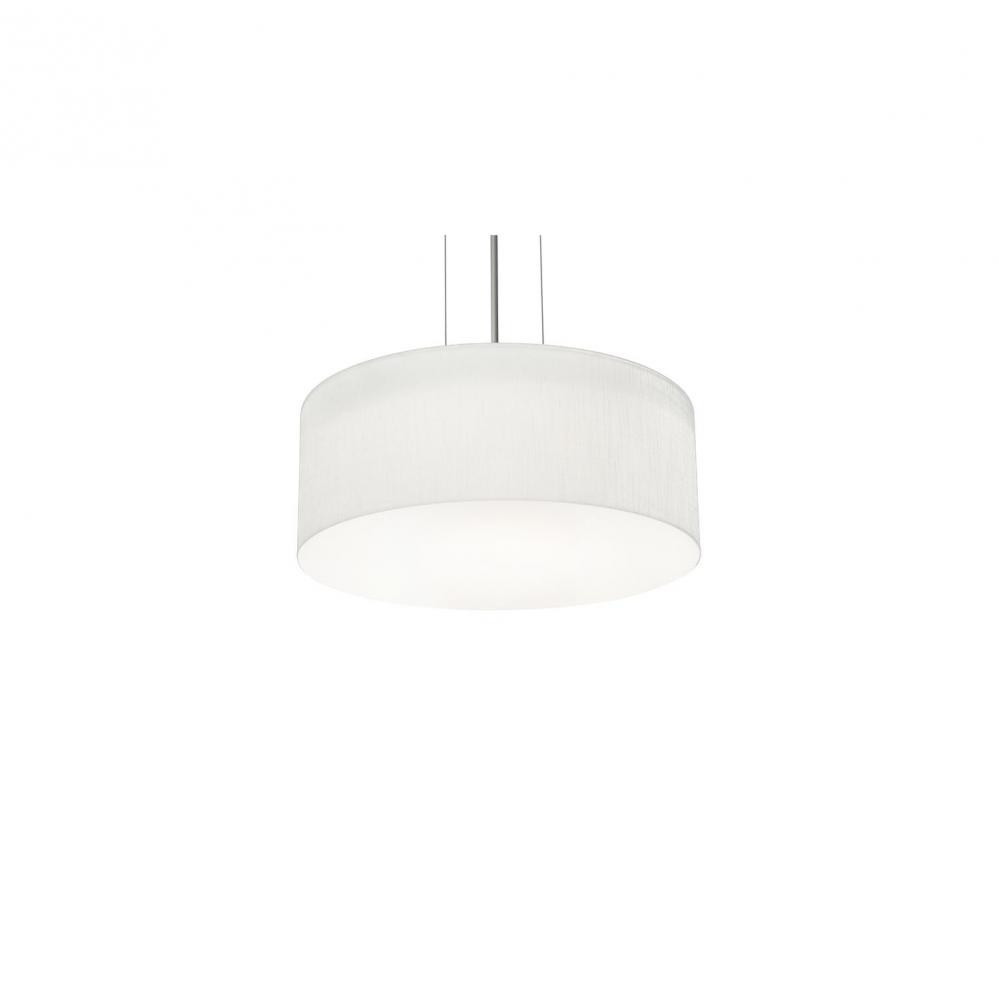 Anton 12'' Med Base Pendant - BK and LW