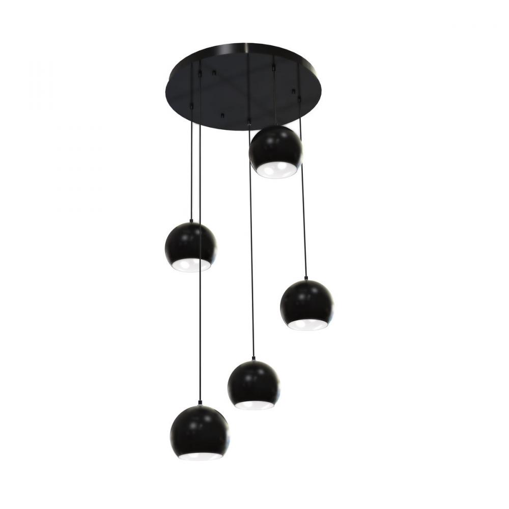 Roxy 5 Light Round Pendant