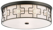 Minka-Lavery 1846-105-L - 3 Light LED Flush Mount