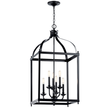 Kichler 42568BK - Foyer Chandelier 6Lt