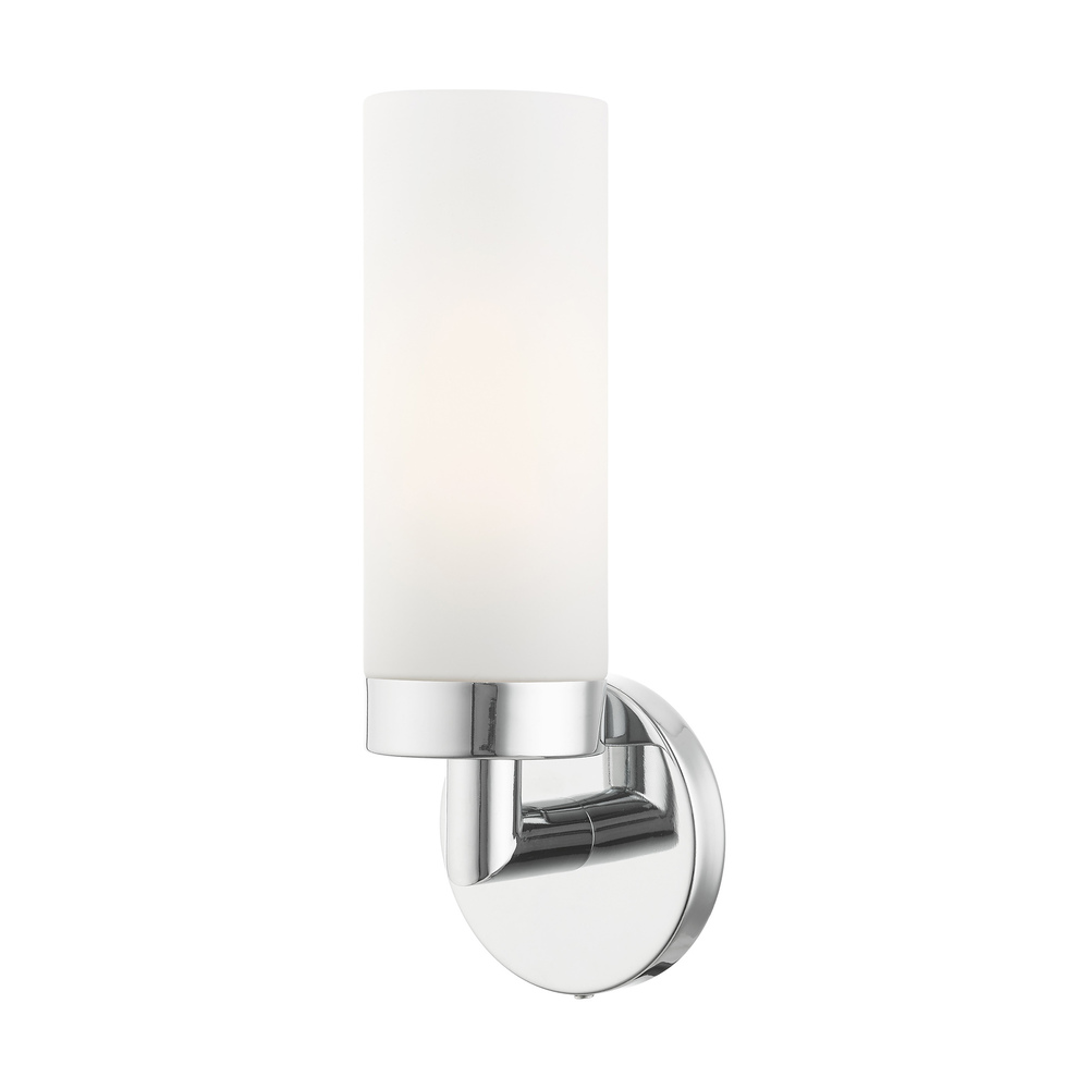 1 Lt Polished Chrome ADA Single Sconce