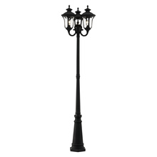 Livex Lighting 7866-14 - 3 Lt Textured Black Outdoor Post Light