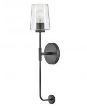 Lark 83450BK - Large Single Light Tall Sconce