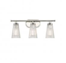 Savoy House 8-1745-3-109 - Chantilly 3-Light Bathroom Vanity Light in Polished Nickel