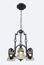 Kalco 7177SZ - Hemmingray 3 Light Chandelier