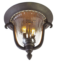 Kalco 9017BB - Santa Barbara Outdoor 2 Light Flush Mount