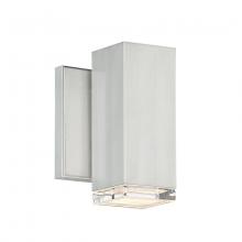 WAC US WS-W61806-AL - BLOCK Outdoor Wall Sconce Light