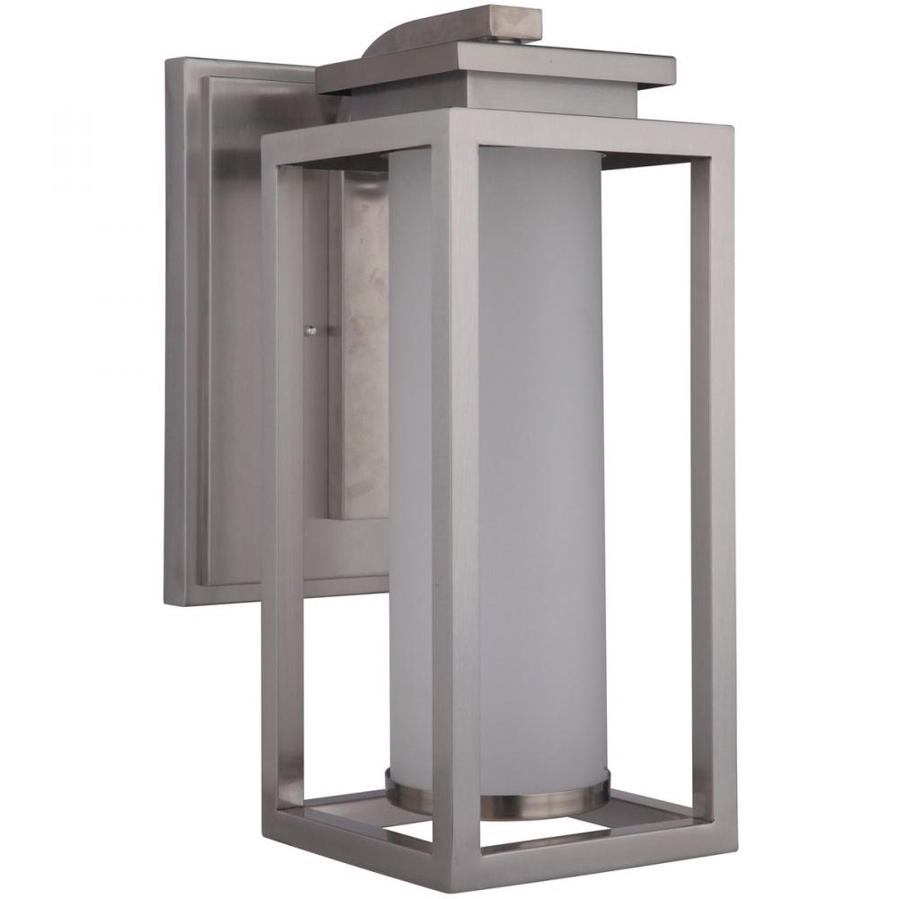 Vailridge 1 Light Large LED Outdoor Wall Lantern in Stainless Steel