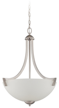 Craftmade 37743-SN - 3 Light Inverted Pendant