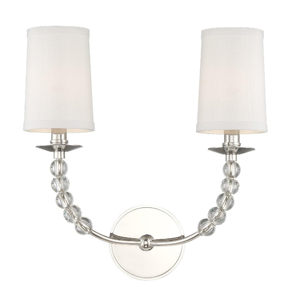 Mirage 2 Light Polished Nickel Sconce