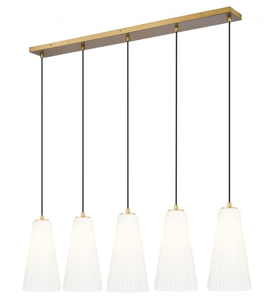 5 Light Linear Chandelier