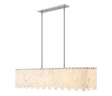 Z-Lite 345-49L-PN - 7 Light Linear Chandelier