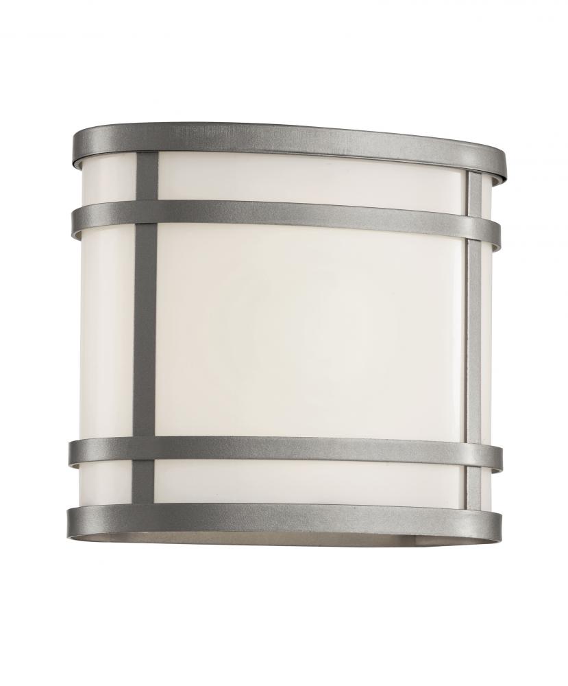 1LT-WALL LANTERN-OVAL FRAME SM