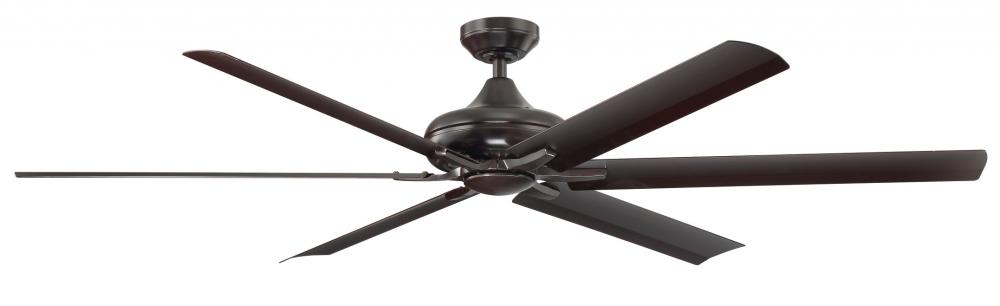 Exo 70'' Oiled Bronze ceiling Fan