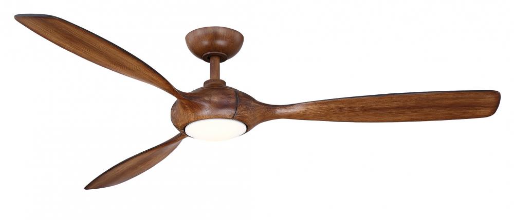 Elan 60 Inch Walnut Ceiling Fan