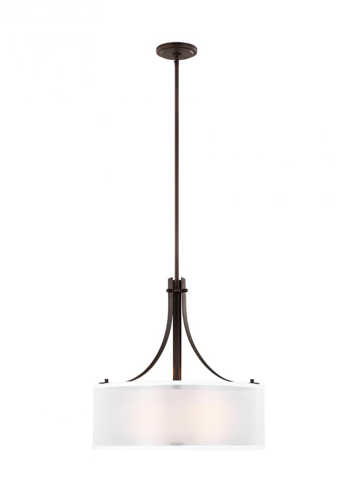 Elmwood Park traditional 3-light indoor dimmable ceiling pendant hanging chandelier pendant light in