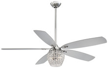 Minka-Aire F902L-CH - Bling - LED 56" Ceiling Fan