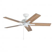 Kuzco Lighting Inc CF78752-WH-NLP - Erikson 52-in White FAN Ceiling Fan