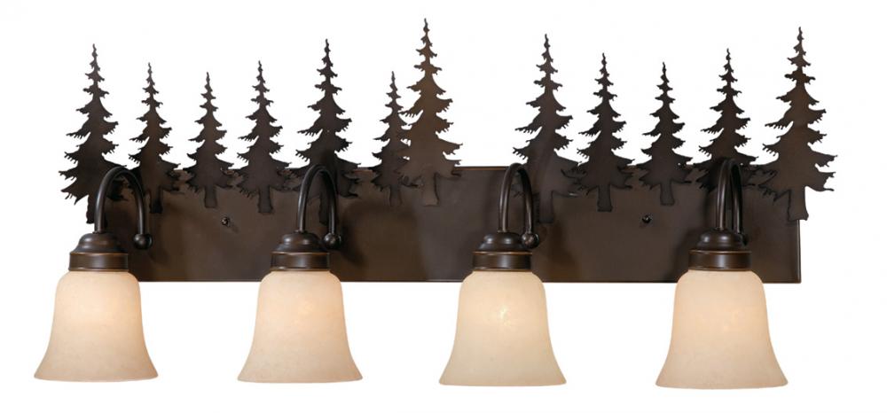 Yosemite 4L Tree Vanity Burnished Bronze