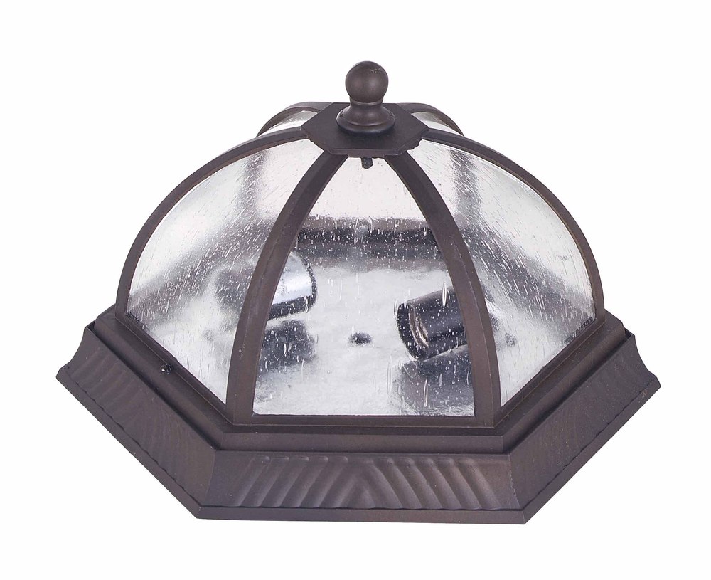 Two Light Outdoor Flush Mount