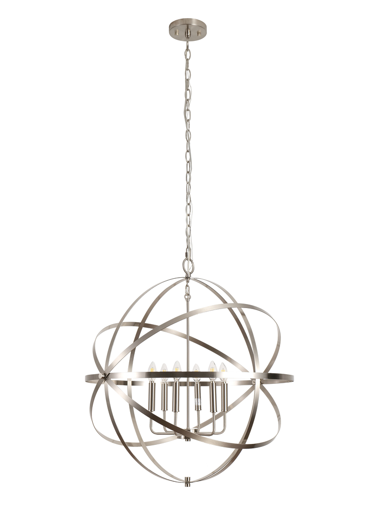 Six Light Chandelier