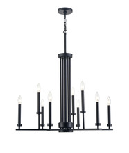 Revolution Lighting LB-932BK - 9 Light Chandelier