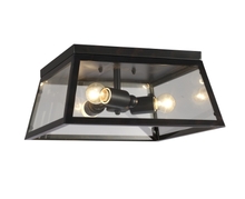 Revolution Lighting OF6814OBCG - Three Light Outdoor Flush Mount