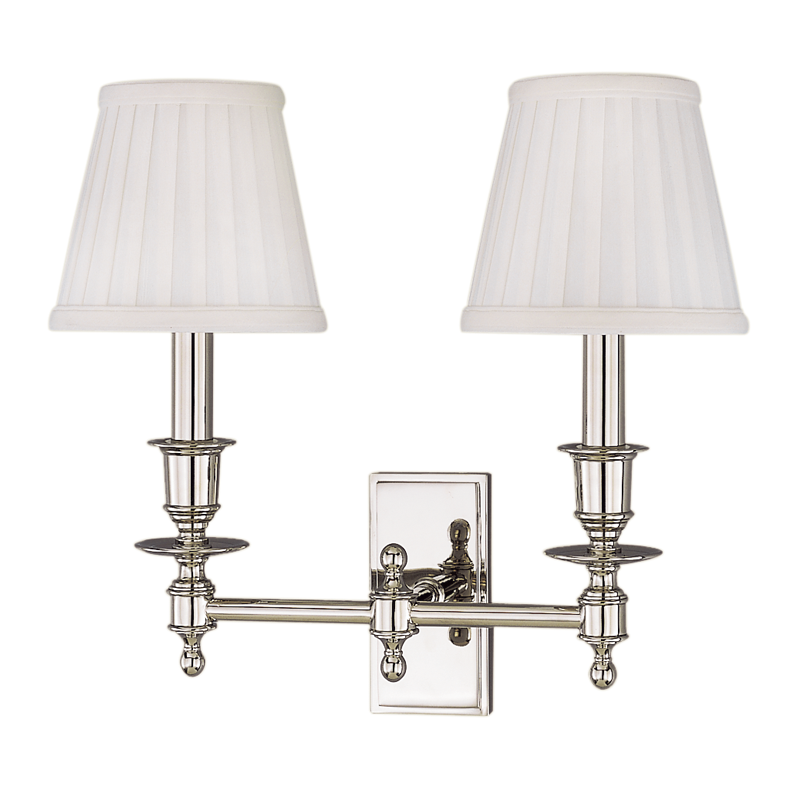 2 LIGHT WALL SCONCE