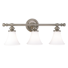 Hudson Valley 4503-PN - 3 LIGHT BATH BRACKET