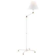 Hudson Valley MDSL110-AGB/WH - Classic No.1 Floor Lamp