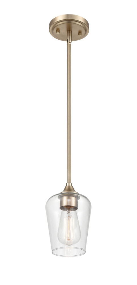 Ashford 1-Light Mini-Pendant light Modern Gold