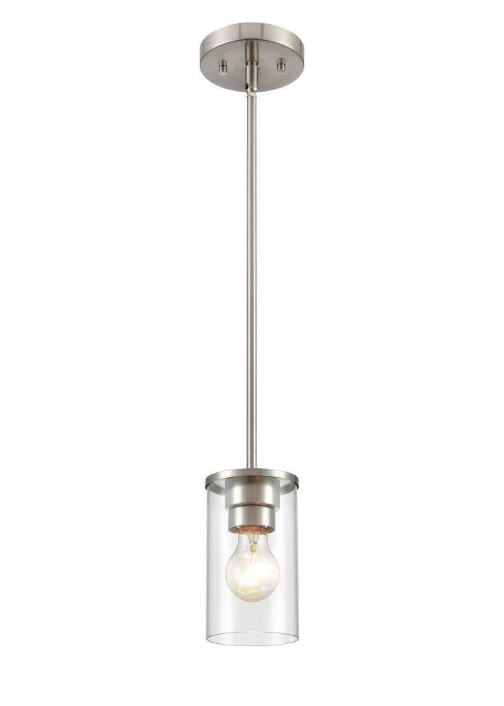 Verlana 1-Light Pendant light Brushed Nickel