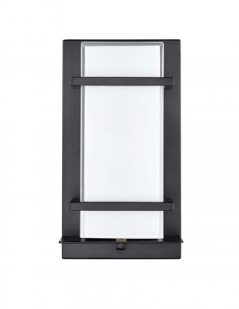 Outdoor Wall Sconce LED Powder Coated Black