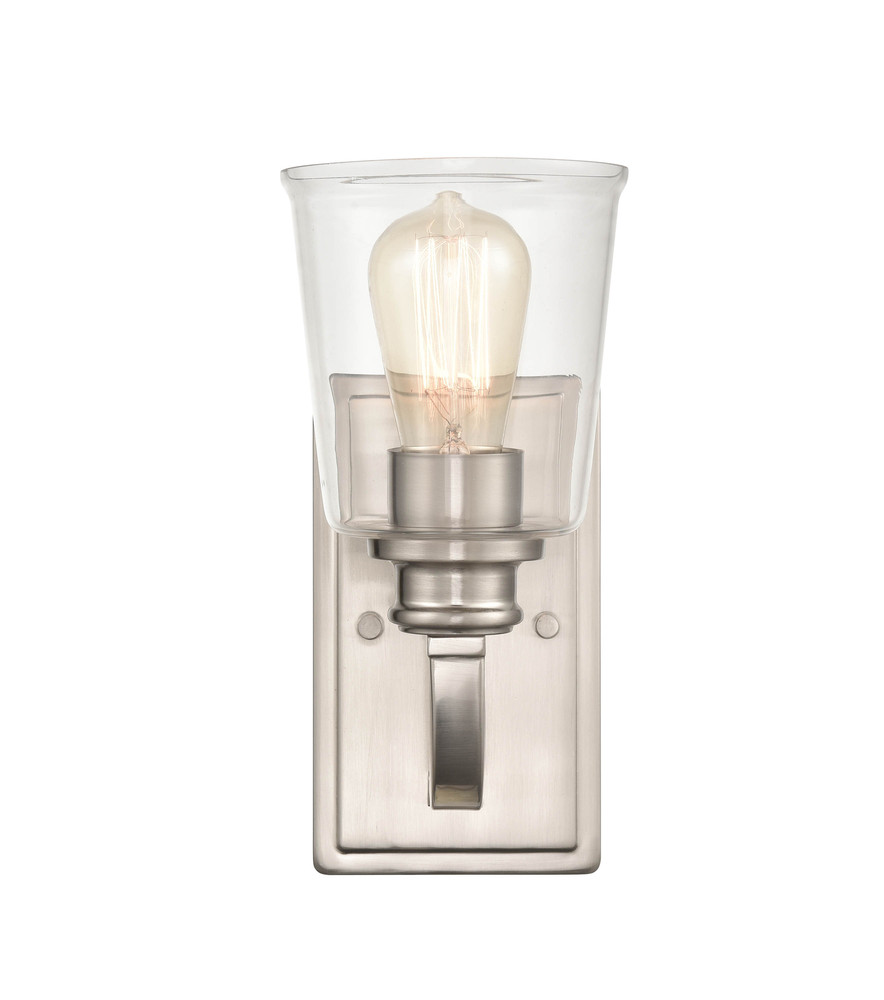 Forsyth 1-Light Wall Sconce Brushed Nickel