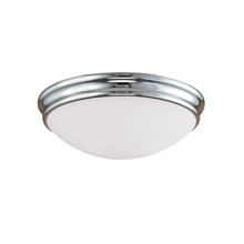 Millennium 5221-CH - 1-Light Flushmount Ceiling Light Chrome