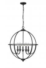 Millennium 12305-MB - Artemis 5-Light Chandelier Ceiling Light Matte Black