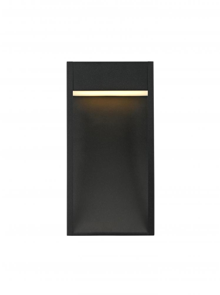 Adriel 7.5 inch Outdoor Wall Sconce in Black