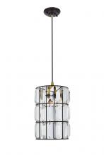 Elegant LD5002D7ORB - Blair Collection Pendant D7.1 H11.5 Lt:1 Oil Rubbed Bronze Finish