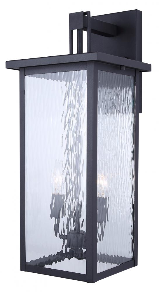 Shana Black Outdoor Wall Lantern