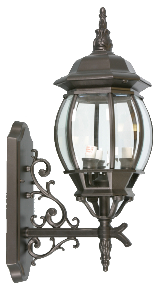 Jolo Cast Aluminum Coach Light - BK