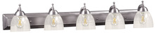 HOMEnhancements 19229 - Dallas 5-Light Clear Vanity - NK