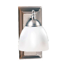 HOMEnhancements 19341 - Dallas 1 Light White Vanity/Sconce - NK