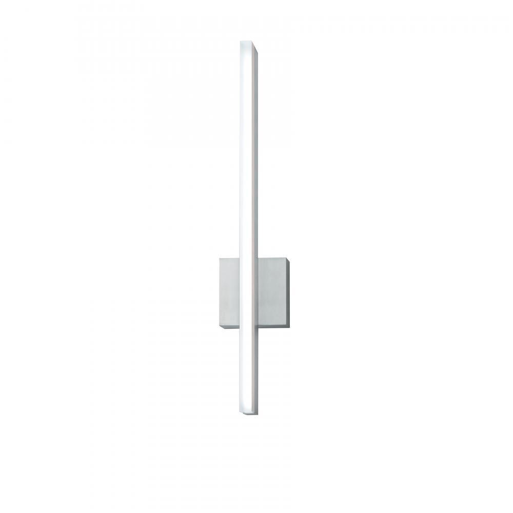 Ava 24'' High Integrated LED Sconce - Brushed Aluminum