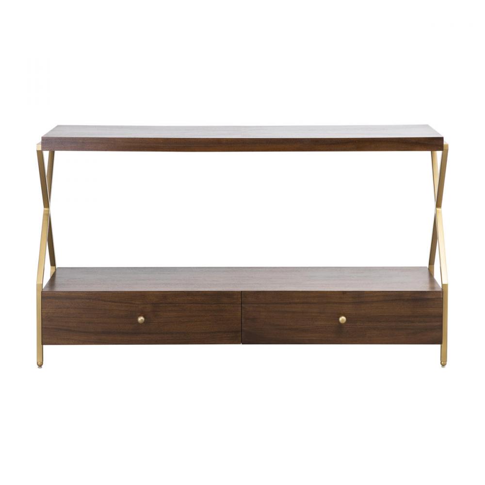 Guilford Console Table - Mahogany