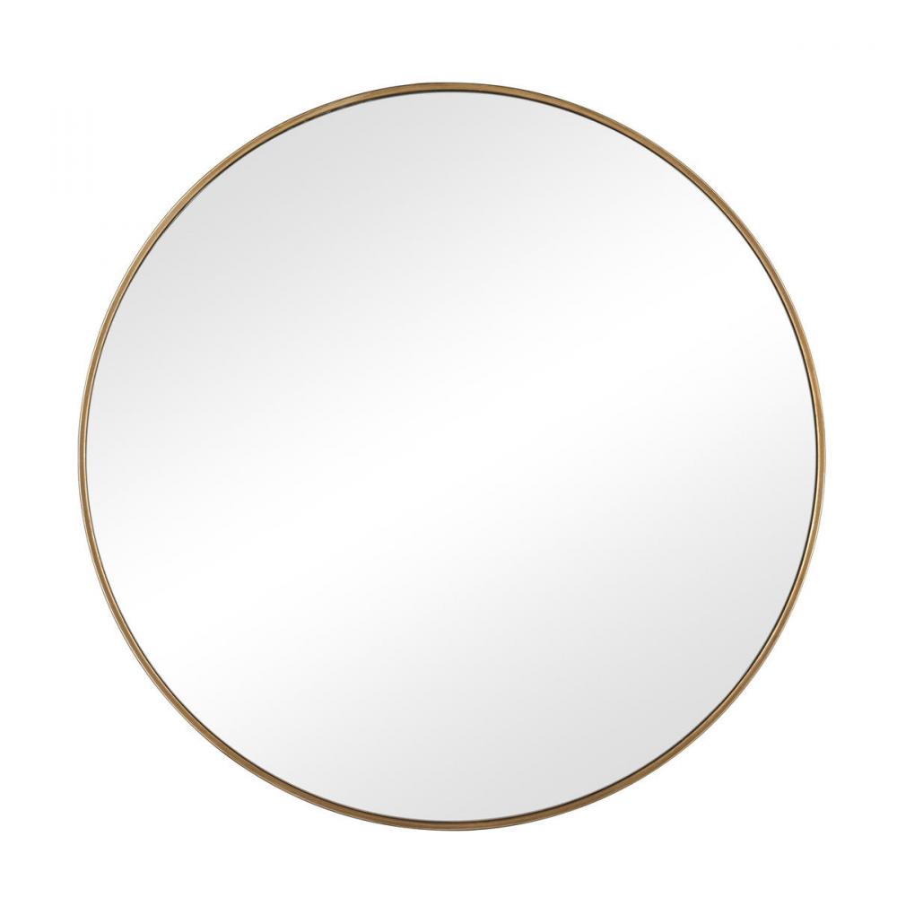 Delk Mirror - Large Brass