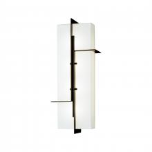 ELK Home 1235-MB-AC - Matrix 18'' High Integrated LED Outdoor Sconce - Matte Black